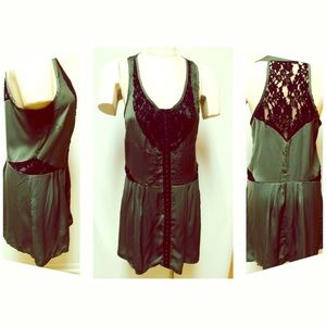 NWT! Green and black lace dress - Ally fashion (3 for $15)
